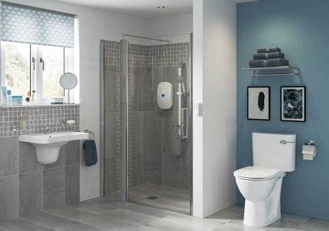 Modern Adapted Bathrooms GB Electrical & Building Services Hereford