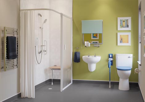 GB Home Adaptations Modern Wet Room