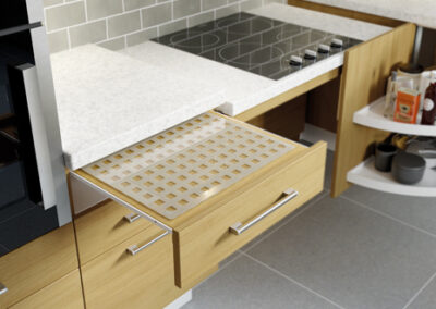 Disabled Kitchen Wheelchair Accessible Counter Top Access Adaptation